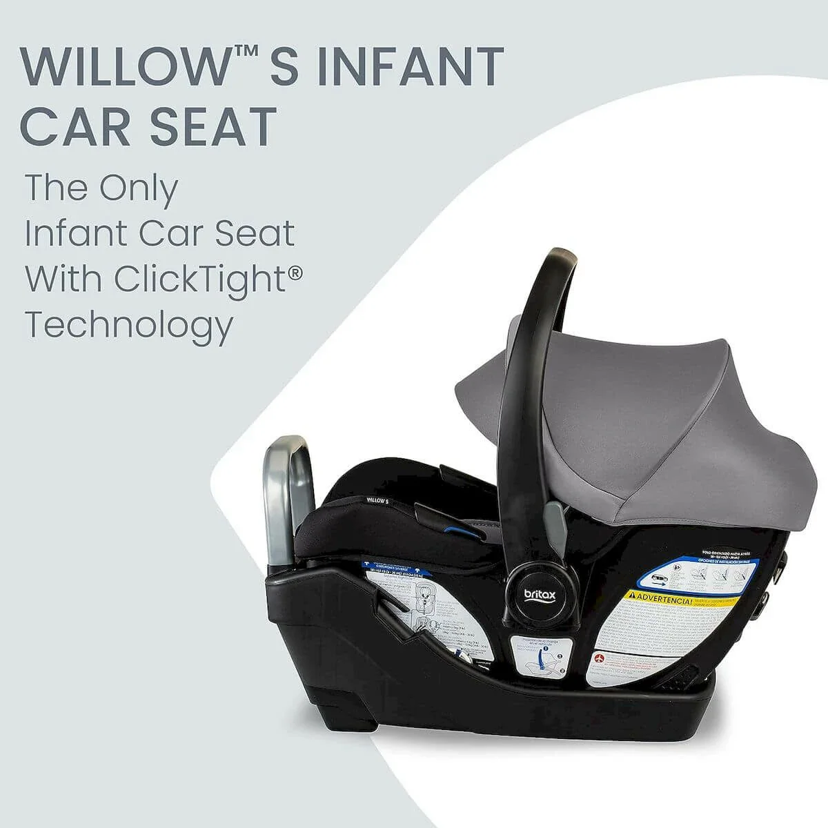Britax Willow S ClickTight Capsule with Alpine Base - Image 3