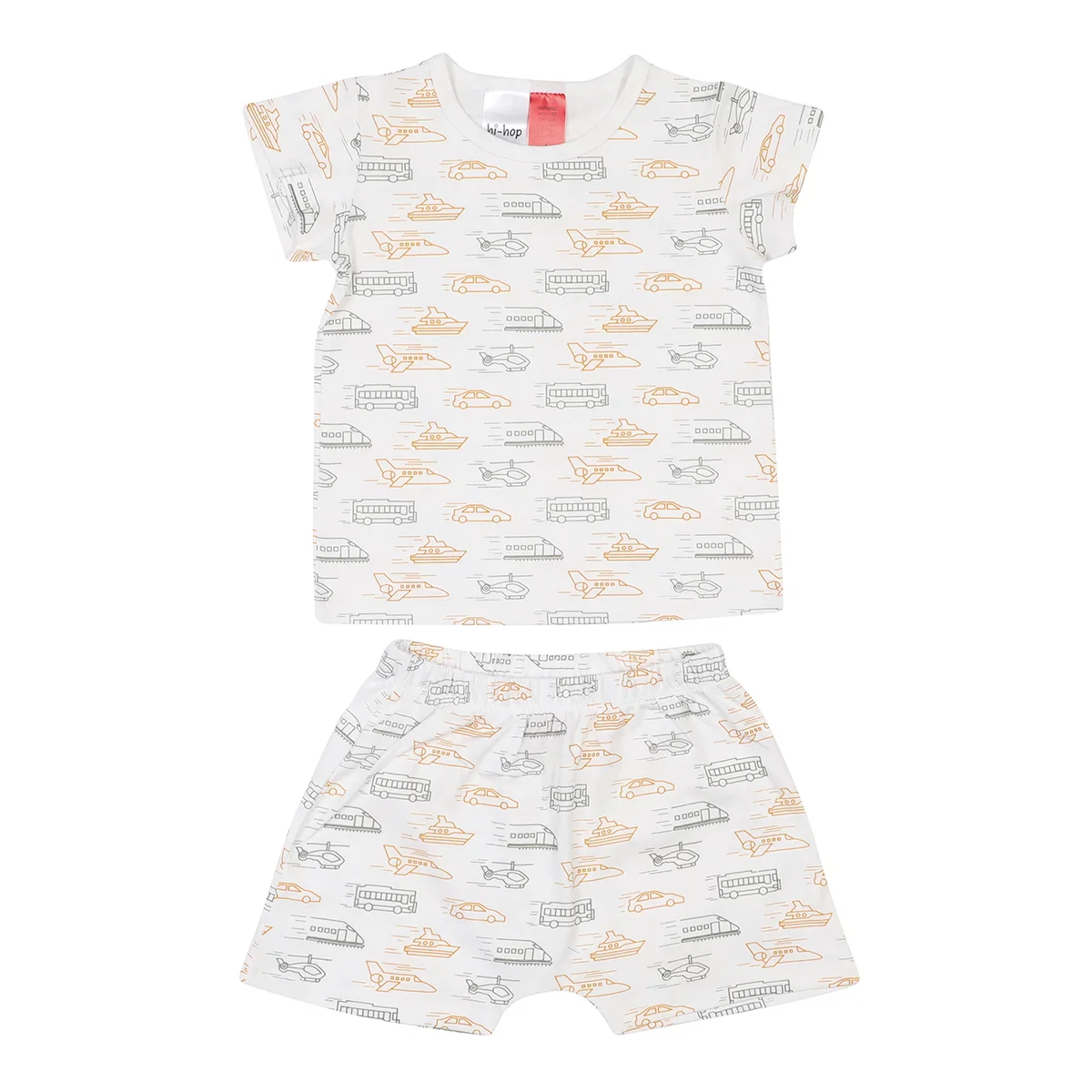 hi-hop Summer Short Sleeve PJs - 4Y / 5Y - Image 6