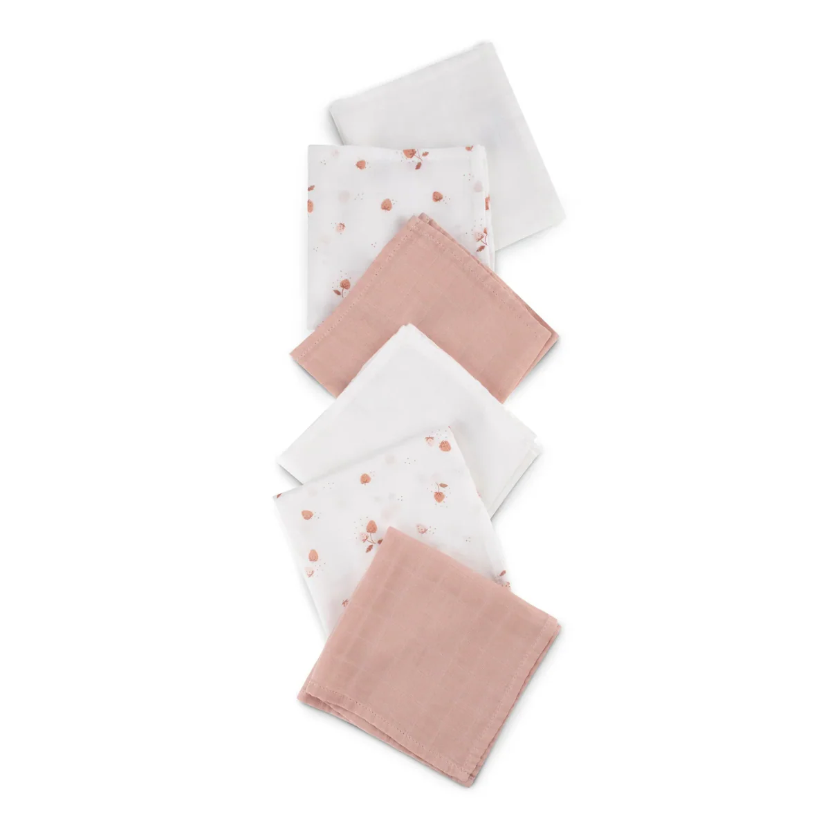 Little Bamboo Muslin Washer 6 Pack - Image 5