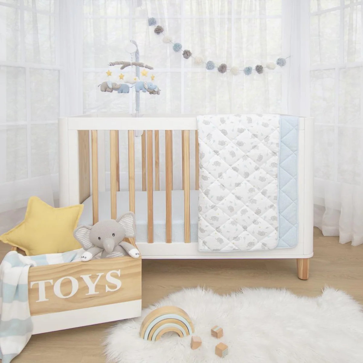 Living Textiles Jersey Cot Comforter - Image 11