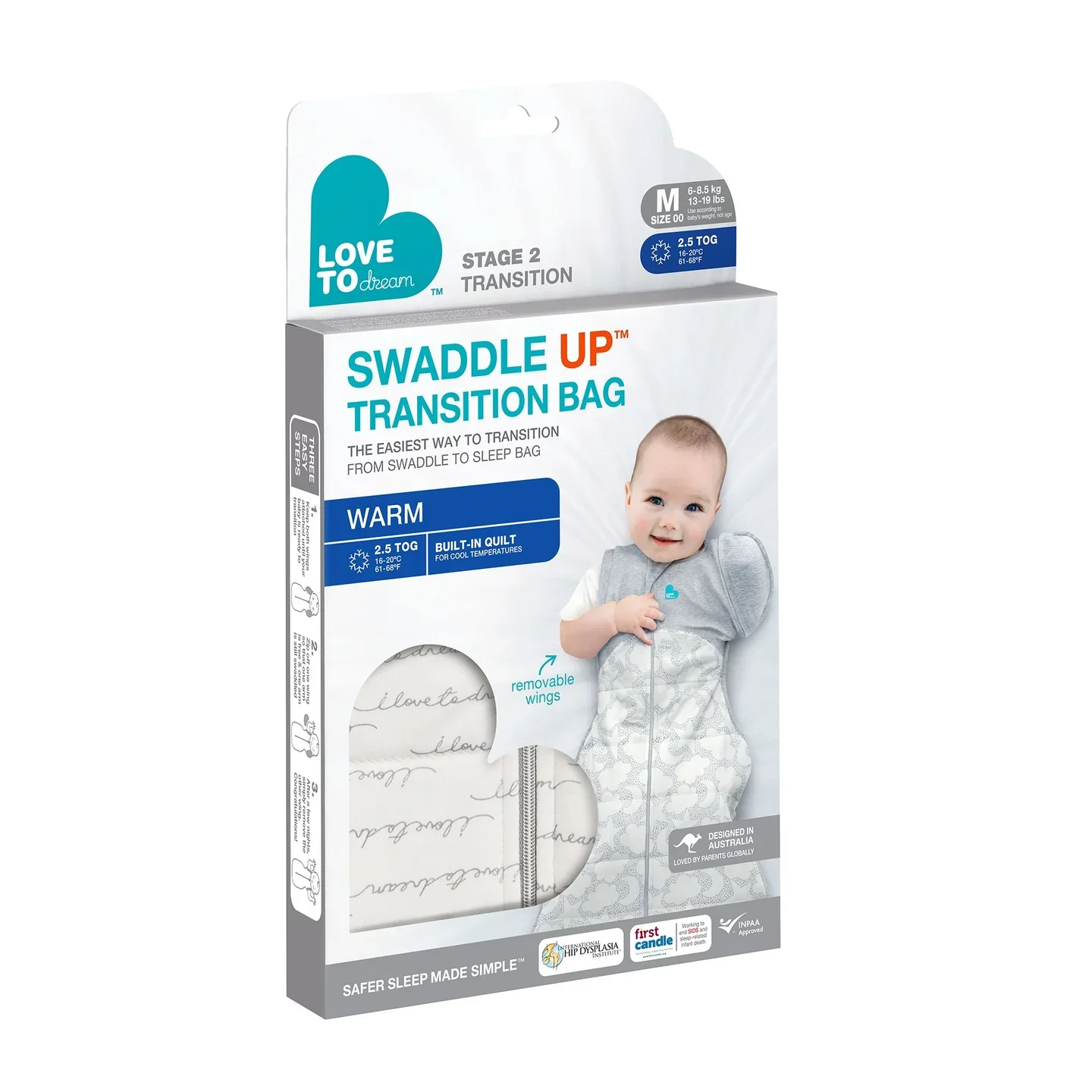 Love To Dream Swaddle Up Transition Bag 2.5 TOG - Image 6