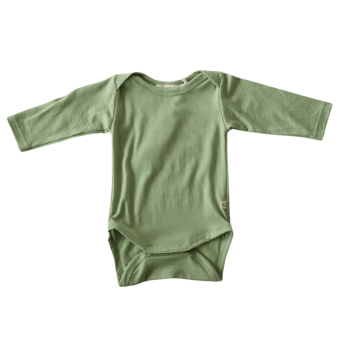 Mokopuna Merino Long Sleeve Shortsuit - Image 10