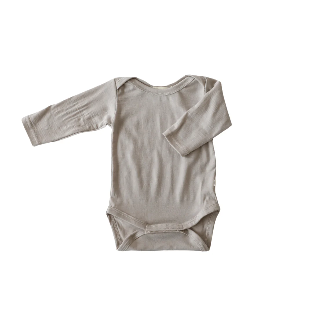 Mokopuna Merino Long Sleeve Shortsuit - Image 13