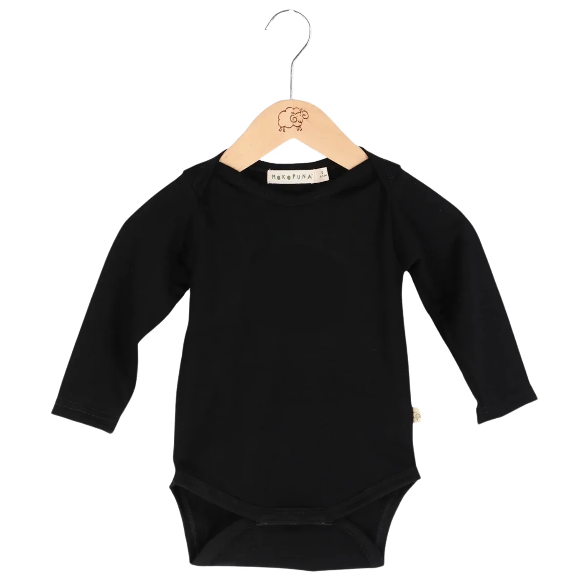 Mokopuna Merino Long Sleeve Shortsuit - Image 3