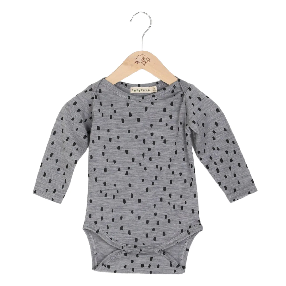 Mokopuna Merino Long Sleeve Shortsuit - Image 5