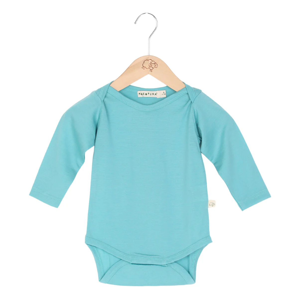 Mokopuna Merino Long Sleeve Shortsuit - Image 6