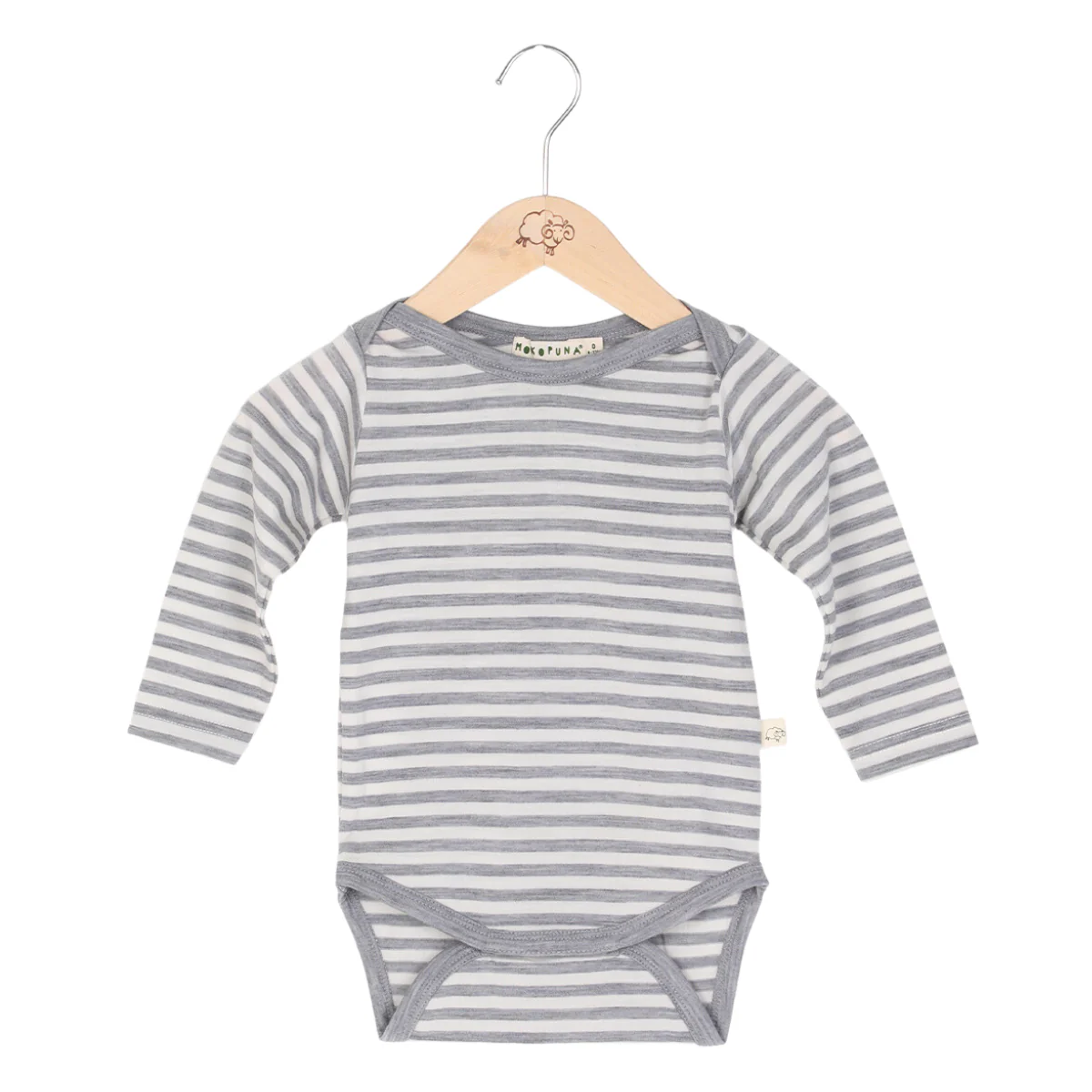 Mokopuna Merino Long Sleeve Shortsuit - Image 8