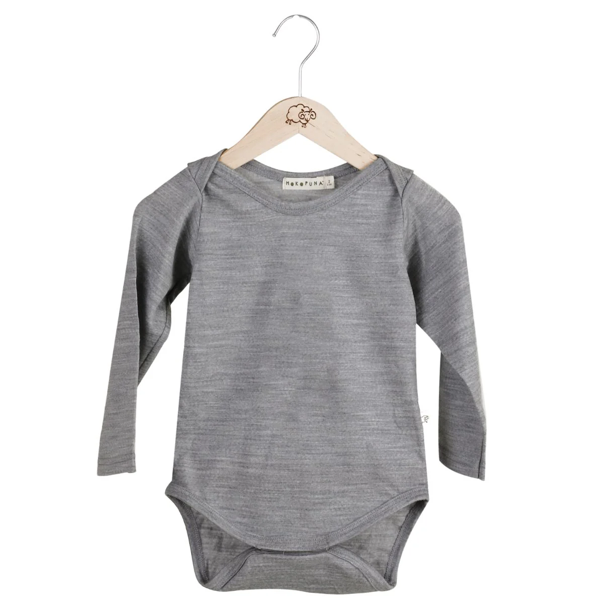 Mokopuna Merino Long Sleeve Shortsuit - Image 9