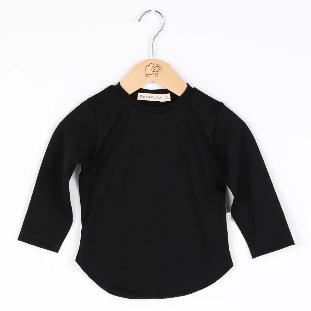 Mokopuna Merino Long Sleeve Tee - Clearance - Image 4
