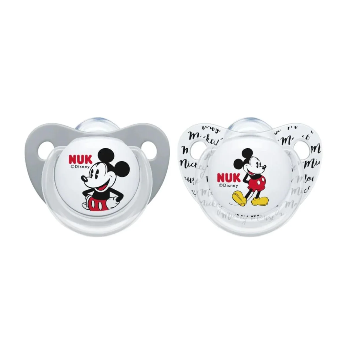 NUK Silicone Soothers Size 1 - 2 Pack Mickey - Image 3