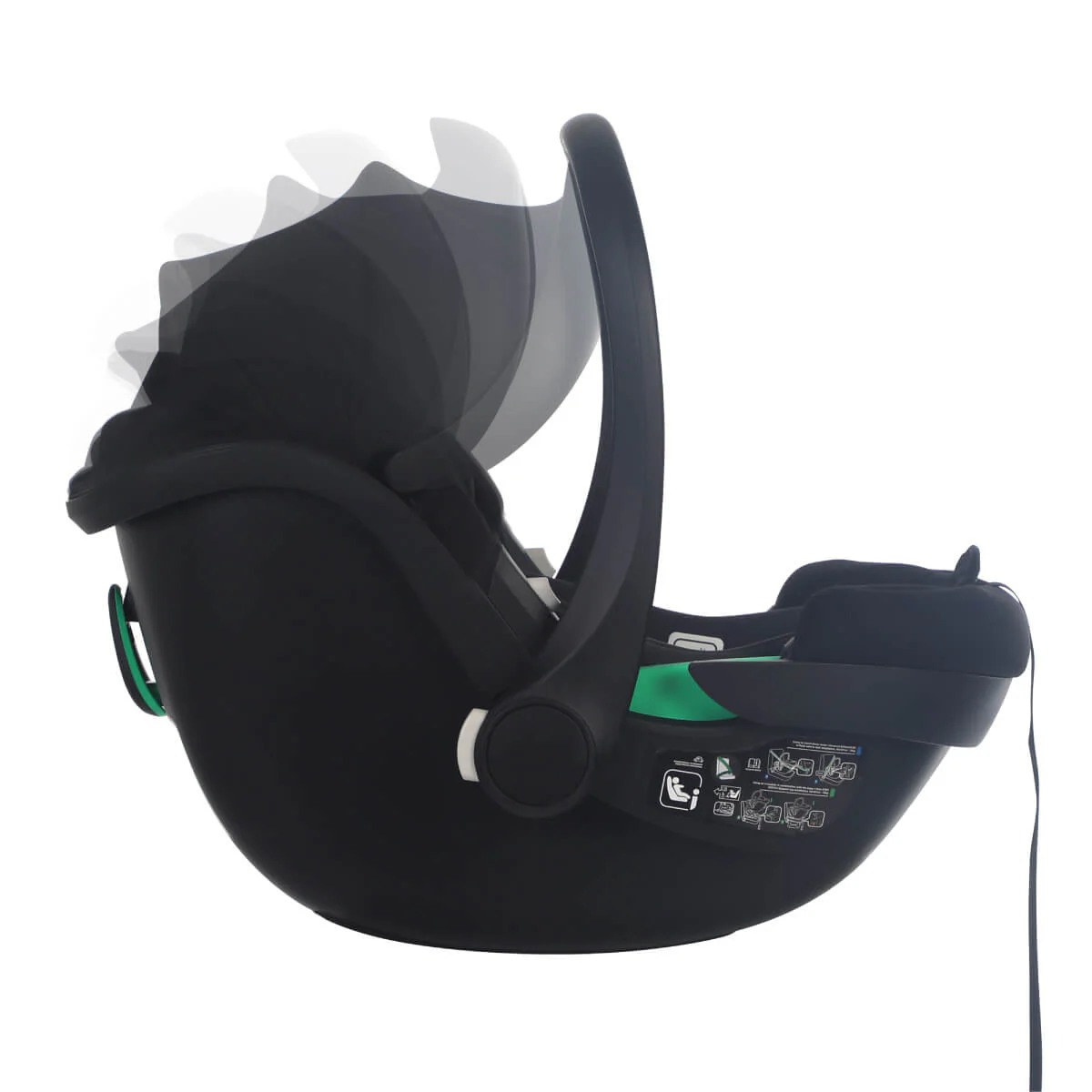 phil&teds® alpha™ i-Size infant car seat and base 2023+ - Image 3