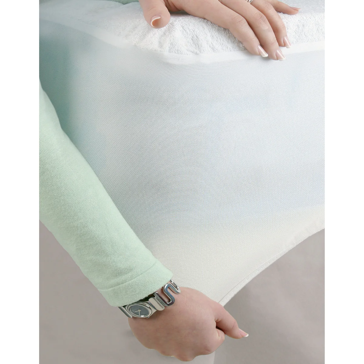 Protect-A-Bed Cotton Terry Fitted Cot Mattress Protector - Image 3