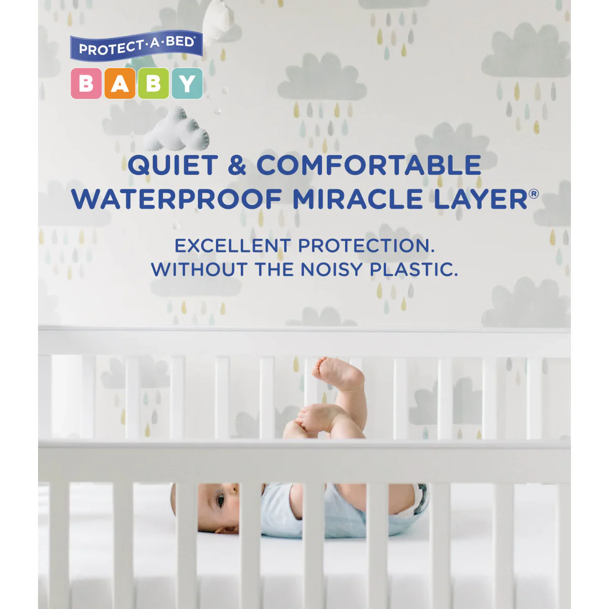 Protect-A-Bed Quilted Cotton Fitted Cot Mattress Protector - Image 4