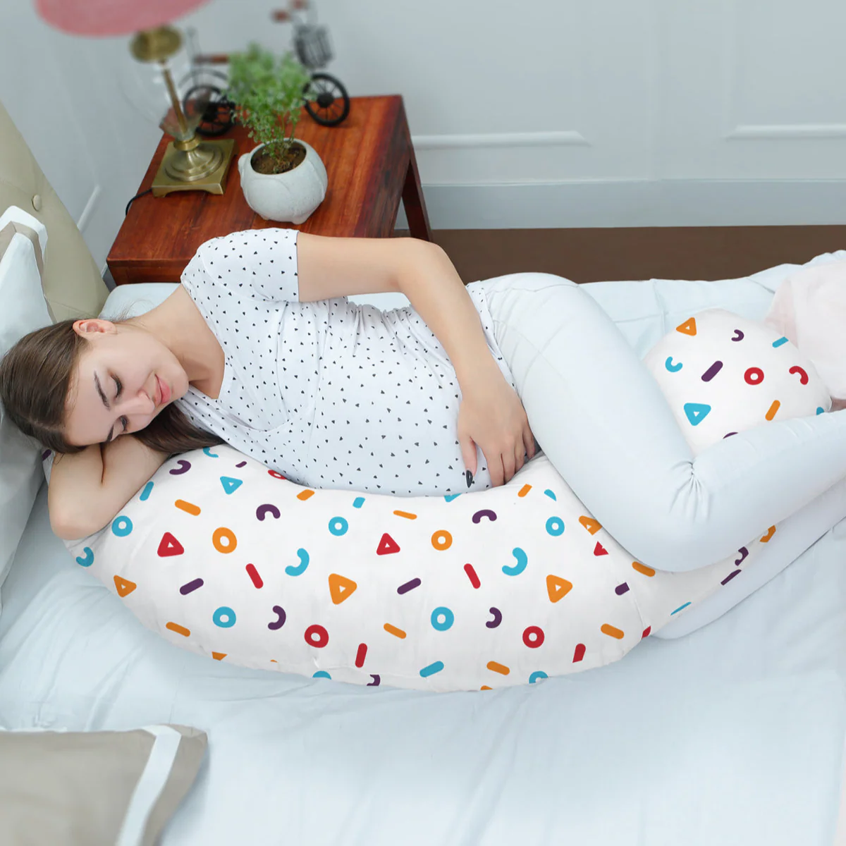 Rabitat Pregnancy Duo Motherhood Multi Function Pillow - Image 17