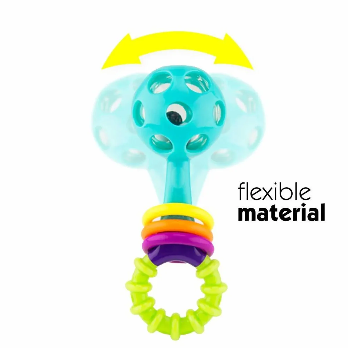 Sassy Peek A Boo Beads Rattle - Image 3