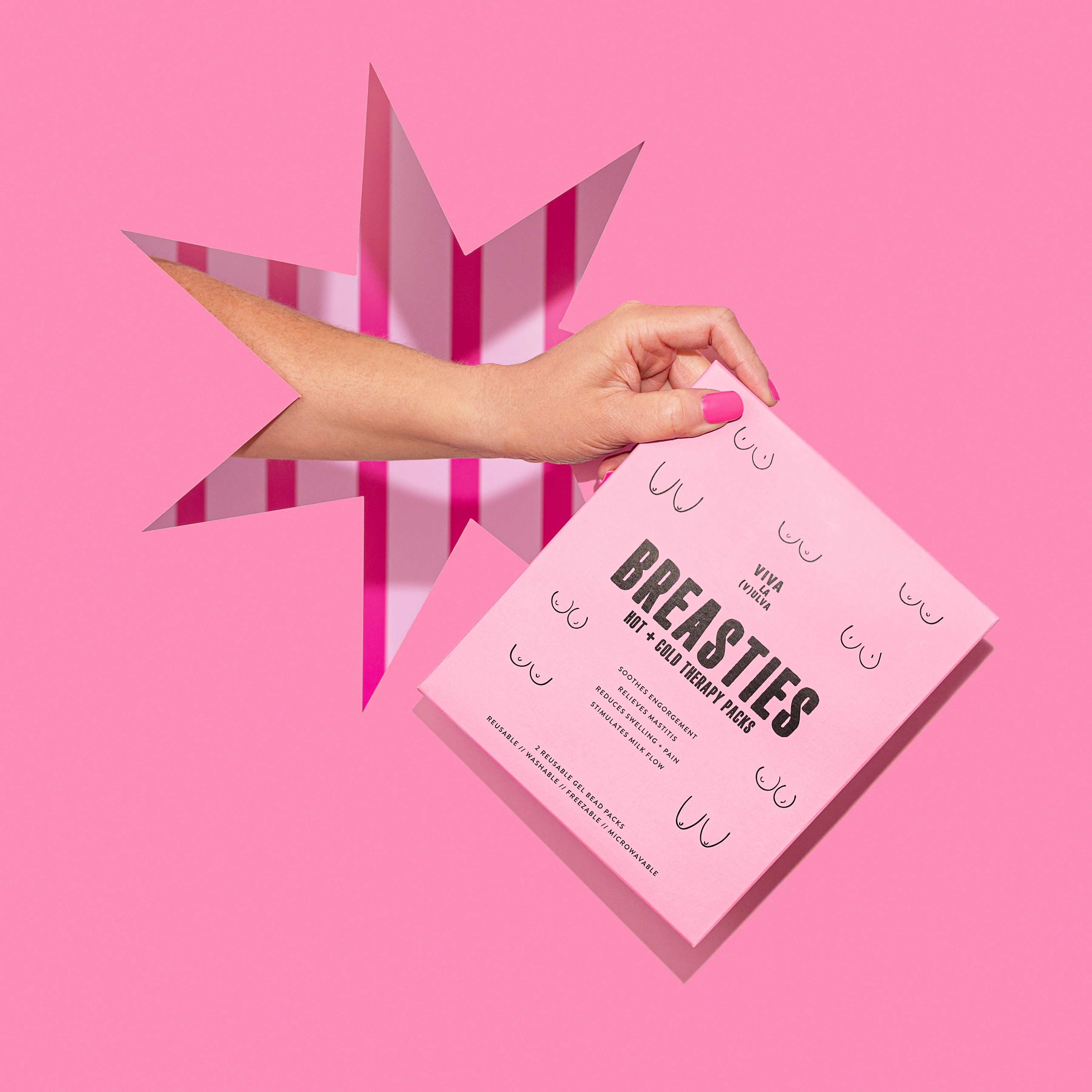 Viva La Vulva Breasties Hot/Cold Therapy Packs - Image 3