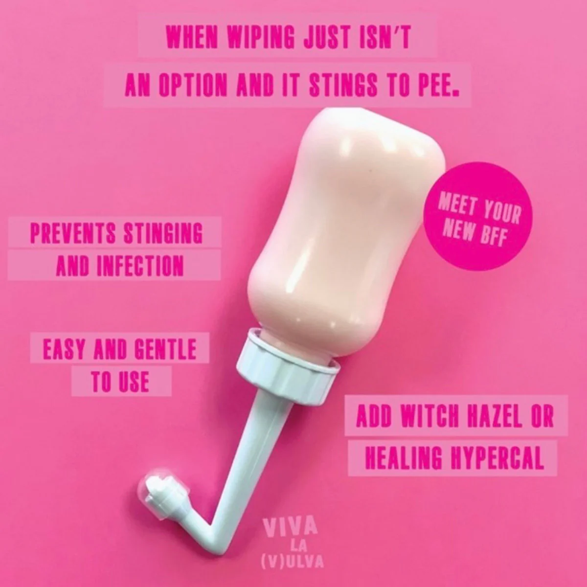Viva La Vulva Postpartum Peri Wash Bottle - Image 3